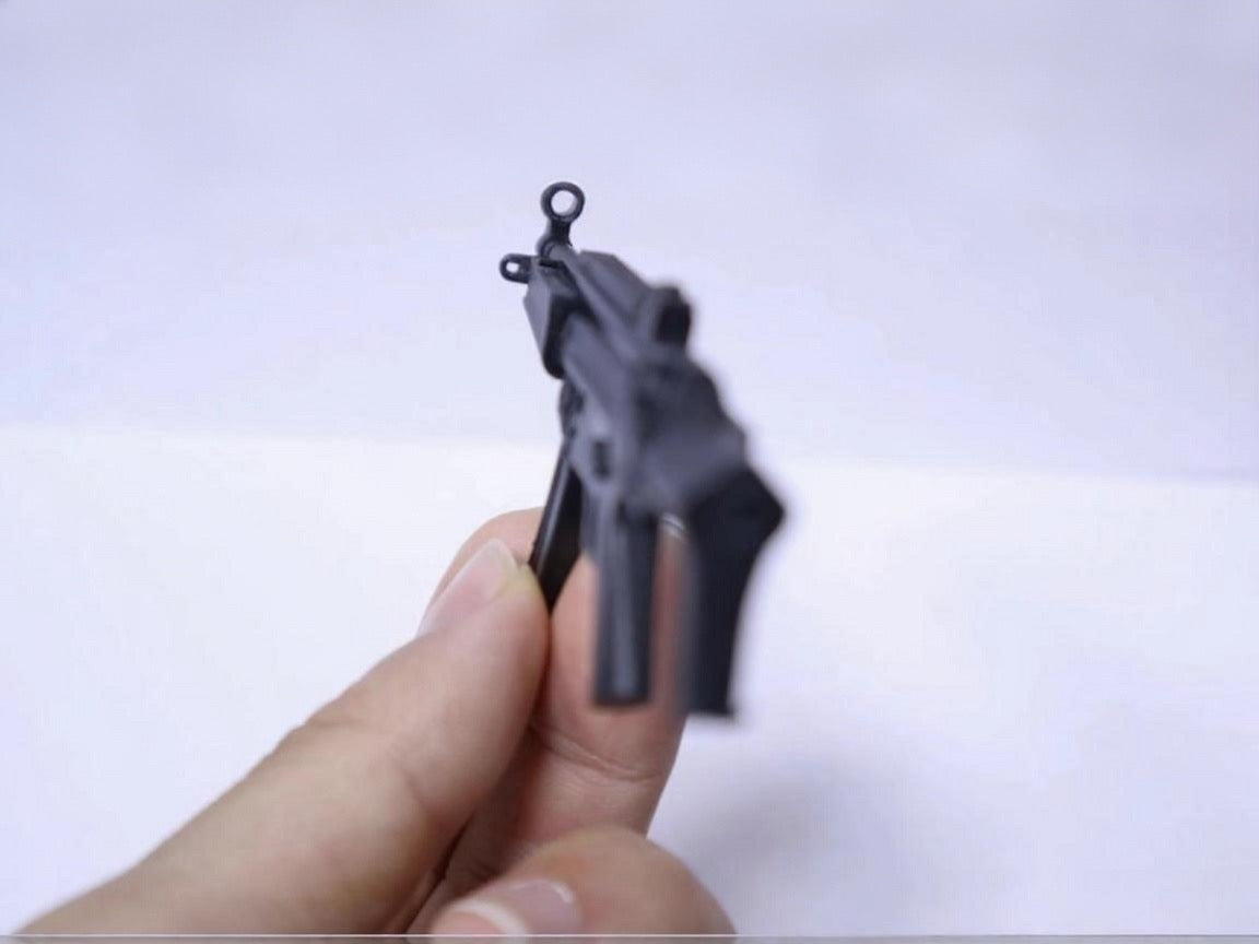Labubu Doll Gun Model Accessory MP5 1:6 Scale | Cute Cool Toy Gun Accessory | Fits Gen 1/2/3 | 15-17cm Dolls