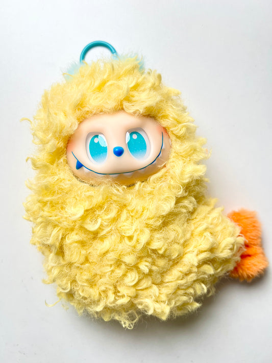 Labubu Shrimp Outfit – Fried Shrimp-Inspired Costume with Crispy Details | Handmade Doll Clothes for Gen 1/2/3 - 6.7''/17cm