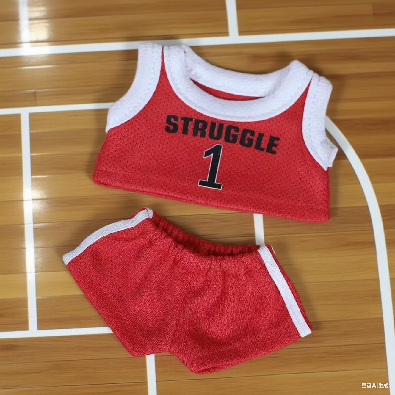 Limited Labubu Oufit Inspired by LA Basketball – Sportswear | Handmade Doll Clothesf or Gen 1/2/3 - 6.7''/17cm